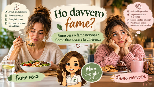 Fame vera o fame nervosa? Come riconoscerla