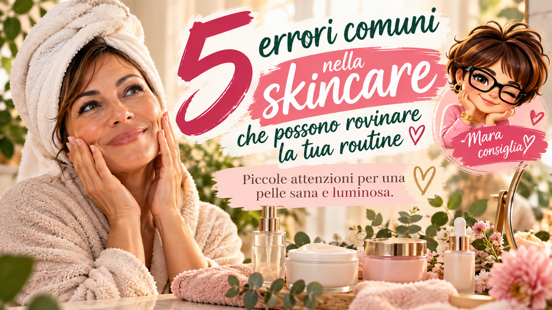 5 errori comuni nella skincare: come evitarli per una pelle sana e luminosa 🌸