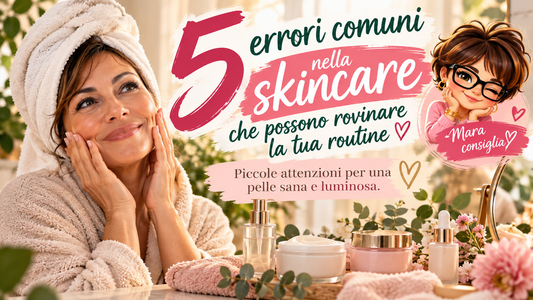 5 errori comuni nella skincare: come evitarli per una pelle sana e luminosa 🌸