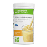 HERBALIFE PER DIMAGRIRE Formula 1 Nutritional Shake Mix è un frullato sostitutivo del pasto per una dieta ipocalorica. Fornisce la quantità necessaria di nutrienti in termini di vitamine e minerali, proteine ​​e fibre. **Da utilizzare come sostituto dei pasti per il controllo del peso