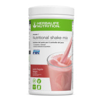 HERBALIFE PER DIMAGRIRE Formula 1 Nutritional Shake Mix è un frullato sostitutivo del pasto per una dieta ipocalorica. Fornisce la quantità necessaria di nutrienti in termini di vitamine e minerali, proteine ​​e fibre. **Da utilizzare come sostituto dei pasti per il controllo del peso