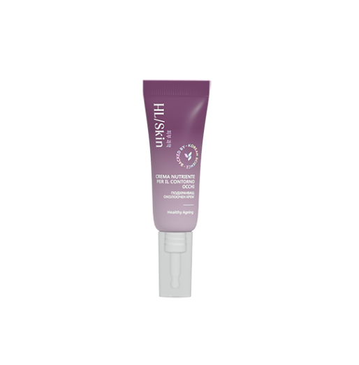 
Questa crema nutriente per il contorno occhi, leggera e a rapido assorbimento, è sviluppata in base ai principi della skincare coreana della cura della pelle e arricchita con Adenosina, Niacinamide, Squalano, burri e oli naturali. Agisce su rughe, linee sottili e secchezza del contorno occhi. Idrata mantenendo la pelle morbida e migliora la levigatezza, la luminosità e la radiosità della pelle. Non unge ed è ideale da usare prima del make-up.

HL/Skin Crema Nutriente per il contorno occhi non contiene para