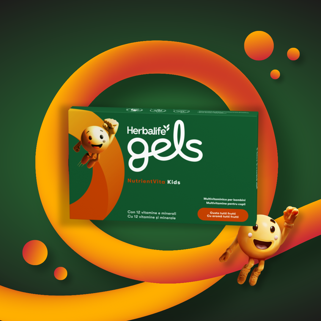 Gels NutrientVita Kids - Herbalife Gels NutrientVita Kids Tutti frutti 30 gelatine masticabili