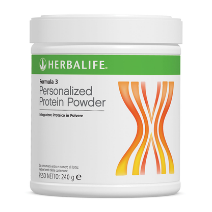 herbalife formula 3 proteine L’Integratore Proteico in polvere consente di controllare il tuo apporto proteico giornaliero. Con il suo gusto neutro, questa polvere può essere mescolata facilmente con bevande e pasti, ogni volta che hai bisogno di quel pizzico di proteine in più. Aggiungilo semplicemente ai tuoi frullati, zuppe e salse quotidiane e aumenta il tuo apporto proteico in un semplice passaggio.