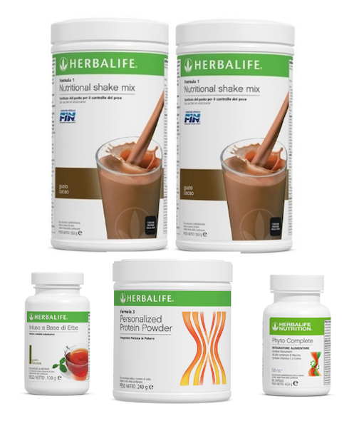 HERBALIFE PER DIMAGRIRE Formula 1 Nutritional Shake Mix è un frullato sostitutivo del pasto per una dieta ipocalorica. Fornisce la quantità necessaria di nutrienti in termini di vitamine e minerali, proteine ​​e fibre. **Da utilizzare come sostituto dei pasti per il controllo del peso