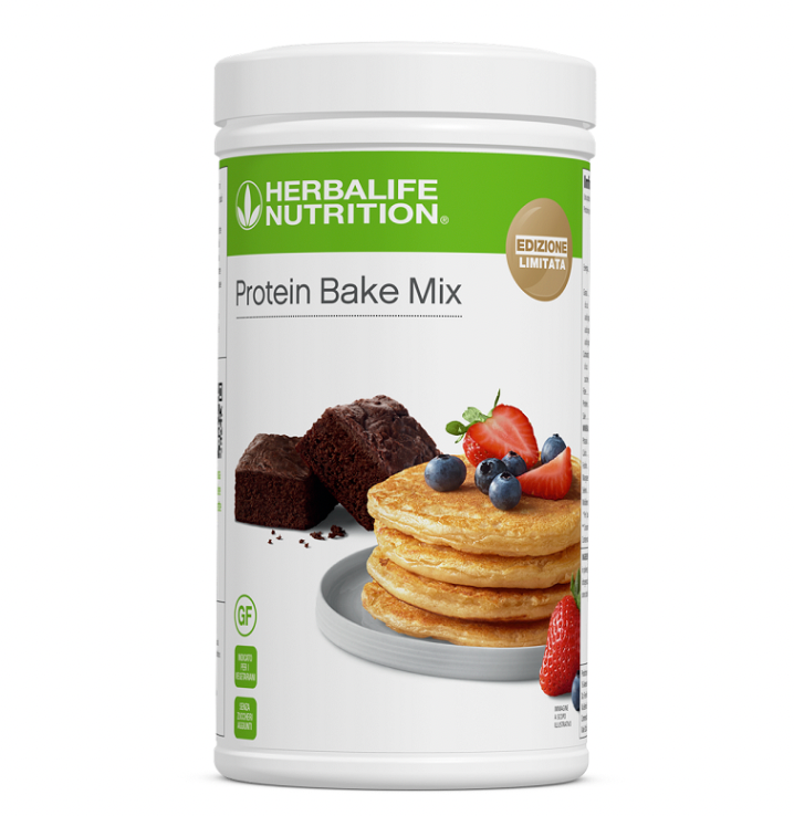 herbalife protein bake mix Dai biscotti ai muffin, dai pancake ai waffle, Protein Bake Mix offre infinite possibilità.  Protein Bake Mix ti consente di assaporare i sapori che ami prendendoti cura delle esigenze del tuo corpo. Combina la gioia di cucinare con i benefici delle proteine e trasforma ogni boccone in un passo verso il raggiungimento dei tuoi obiettivi proteici giornalieri.