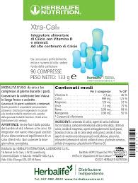 Xtra-Cal® è un integratore alimentare quotidiano formulato esclusivamente con Calcio e una miscela di altri minerali accuratamente selezionati come Magnesio, Rame, Manganese e Zinco. Xtra-Cal® contiene anche Vitamina D, che che contribuisce al normale assorbimento del Calcio. Inoltre, la Vitamina D contribuisce al mantenimento della normale funzione muscolare.